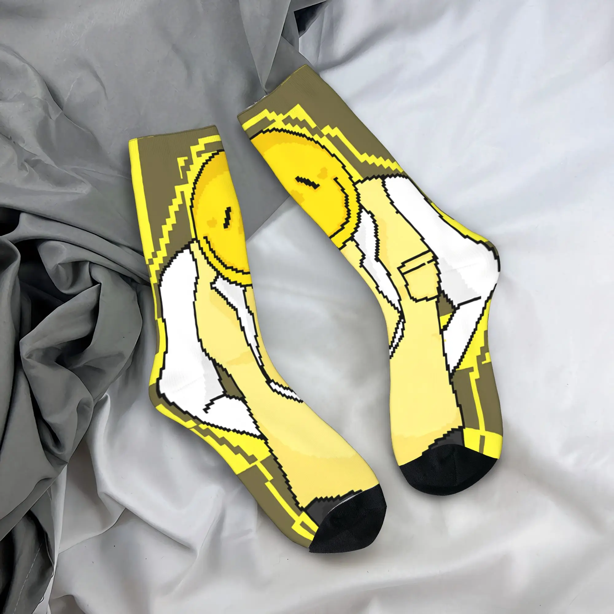 Verity Arg Horror Game Stockings  Retro Socks Adults Men Medium Soft Socks Autumn Running Graphic Non Slip Socks Gift