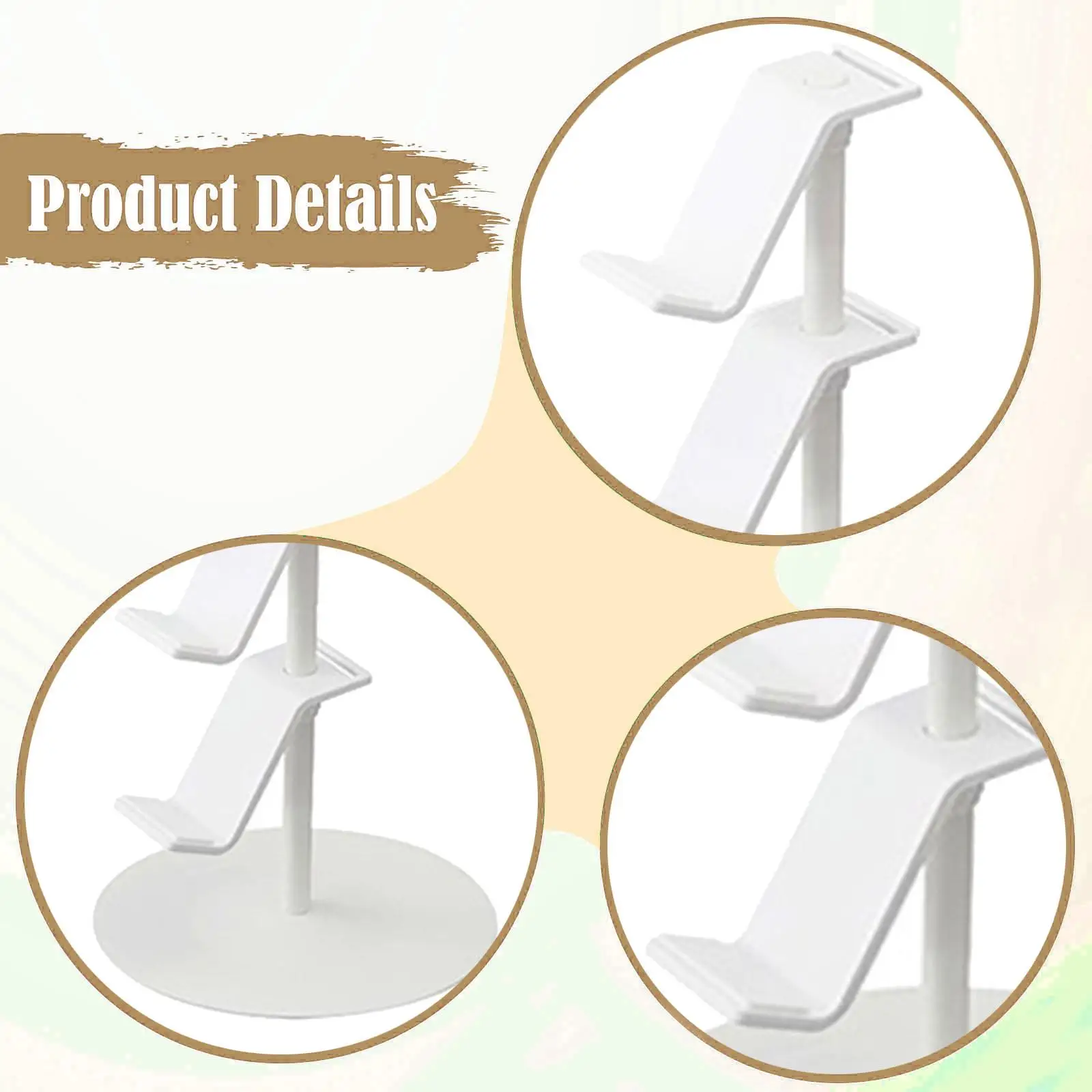 Game Controller Stand Universal Headphone Holder Multi Tier Storage Rack for Gamer Accessories Setup Game Controller Stand Universal Headphone Holder Multi Tier Storage Rack for Gamer Accessories Setup