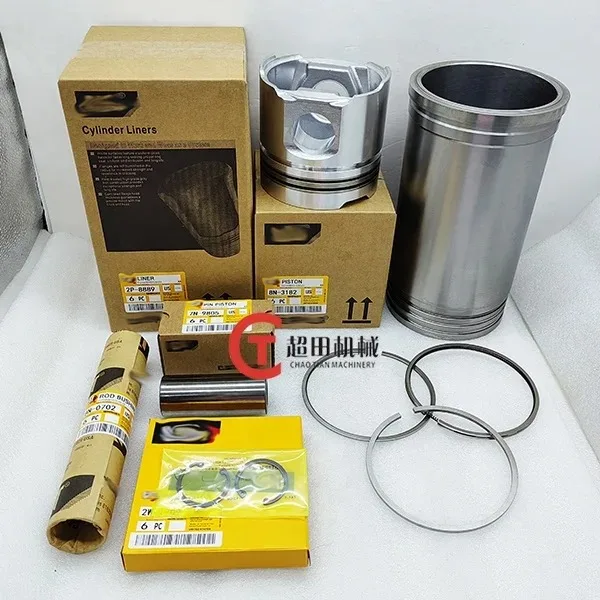3306 Engine Overhaul Gasket Kit with Liner And Piston for Construction Machinery 8N3182 Rebuild Kit