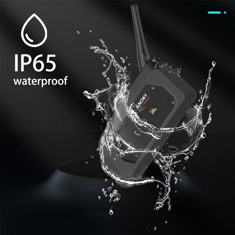 XINOWY 3.5 มม.V6C Pro Professional ฟุตบอลผู้ตัดสิน Intercom 2 ฟุตบอล Duplex Group Talking Interphone จักรยานชุดหูฟังบลูทูธ