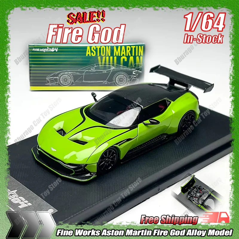 

Новый запас Fw 1:64 Aston Martin Vulcan, имитация сплава, миниатюрная литая модель, детские игрушки на заказ, коллекция подарков, орнамент