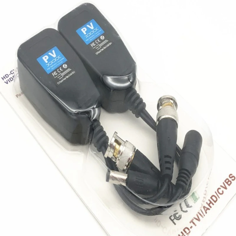 ANPWOO 1CH السلبي Balun RJ45 CCTV Balun فيديو Balun جهاز الإرسال والاستقبال إمدادات الطاقة لكاميرا HDCVI HDTVI AHD التناظرية عالية الوضوح