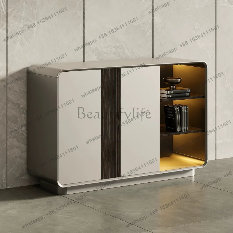 LJY Office Storage Locker Simple Modern Light Luxury Premium File Filing Cabinets Data Cabinet Crack Shelves Shelf Offices Furni