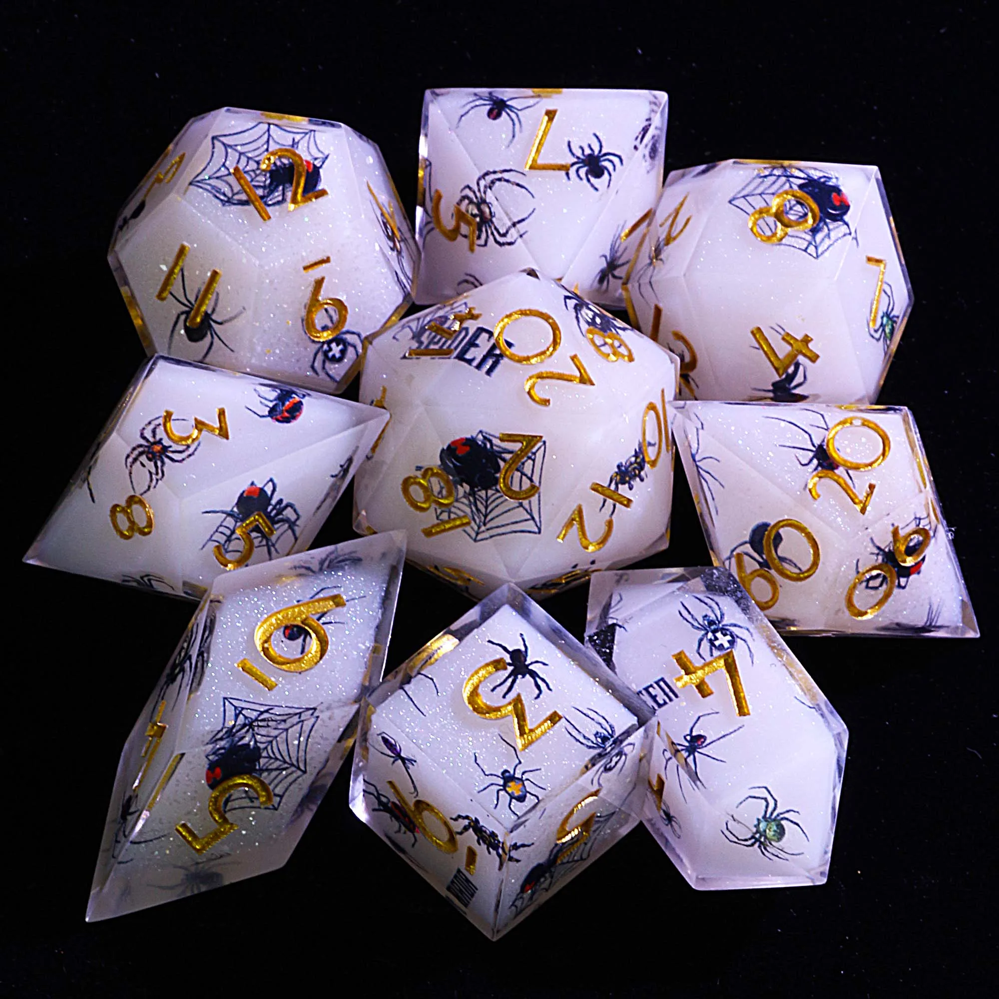 9 Polyhedral Dice S… - image