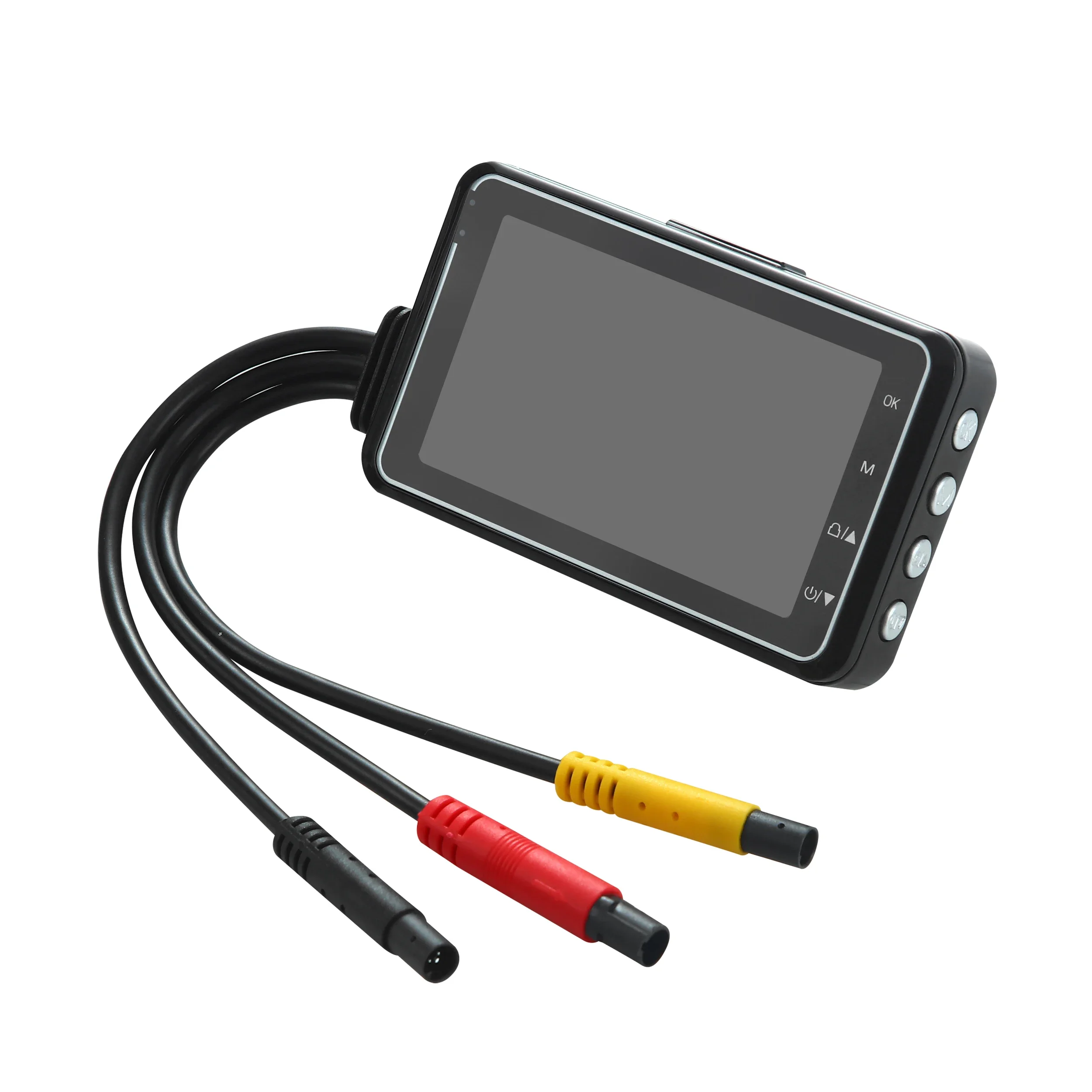 WiFi GPS Motorcycle DVR Dash Cam Full HD 1080P+1080P Front Rear View Waterproof Motorcycle Camera Black Recorder Box