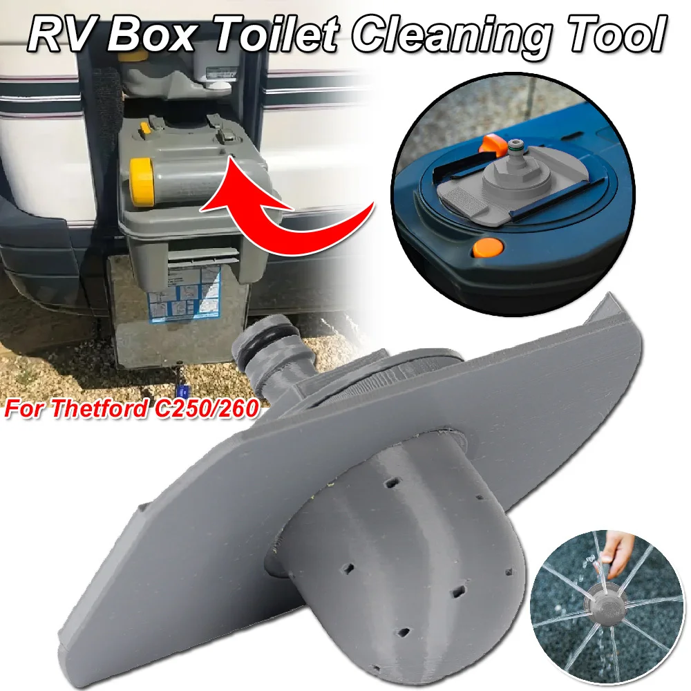 1pcs RV Toilet Cleaning Tool, Suitable for Thetford C250/ 260 Box Toilet caravan accessories