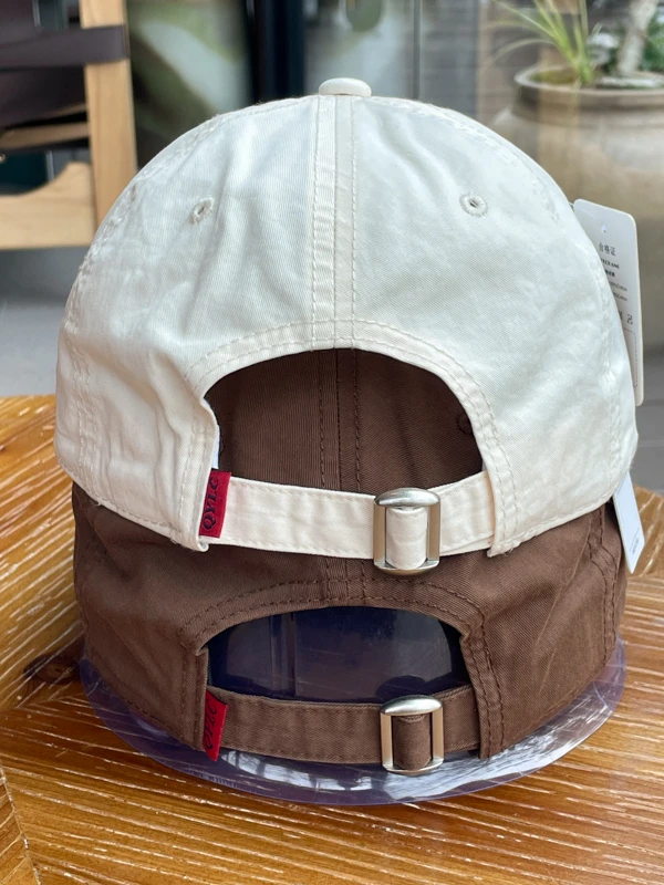 Spring outing baseball cap wide brim soft top letter embroidery cap men