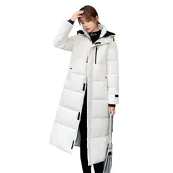 Winter Warme Dikke Jassen Puffer Jassen Casual Lange Kleding Losse Bovenkleding