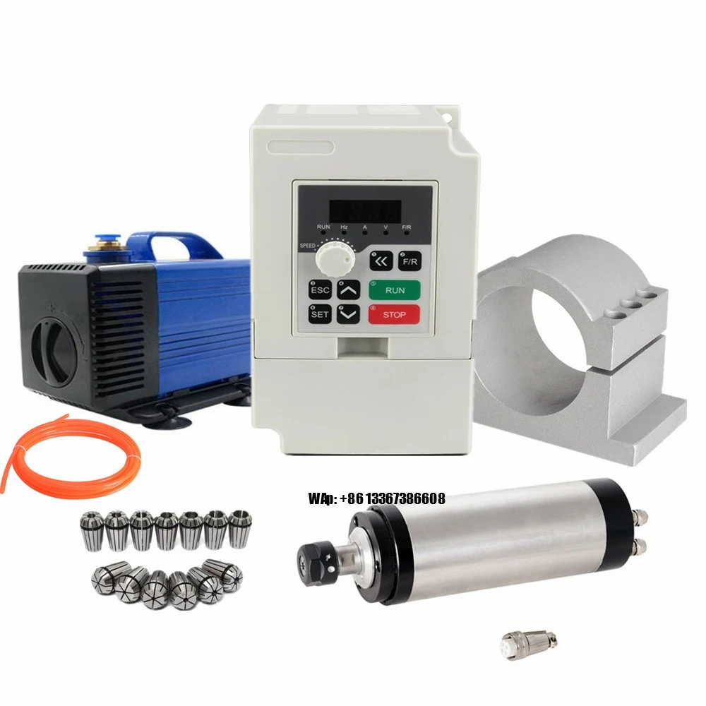 2.2 Kw Water Cooled Spindle Motor Cnc Spindle Motor Kit for Woodworking Cnc Router
