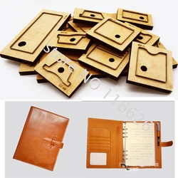 DIY leather craft A5 scrapbook cutting dies knife mold metal hollowed punch tool blade 24x17.5x3cm