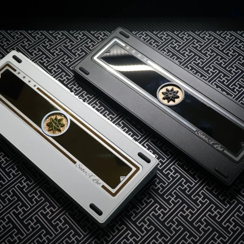Stars60 Keyboard Shell Customized Magnetic Switch Case CNC Aluminum Gasket Ergonomic Gaming Mechanical Keyboard Accessories