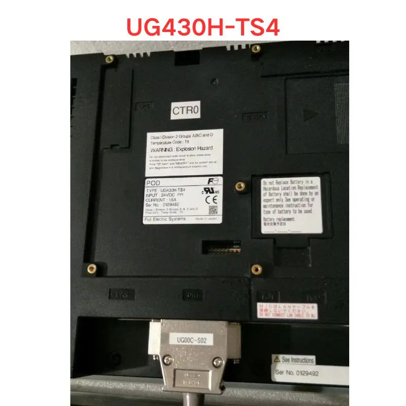 Used OEM disassembled parts UG430H-TS4 display screen Functional test OK