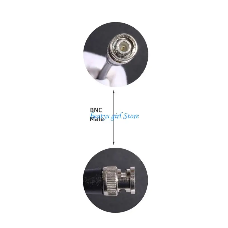 C7AB BNC Male to Male Plug CCTV Extension Coaxial Line Cable Male to Male Security