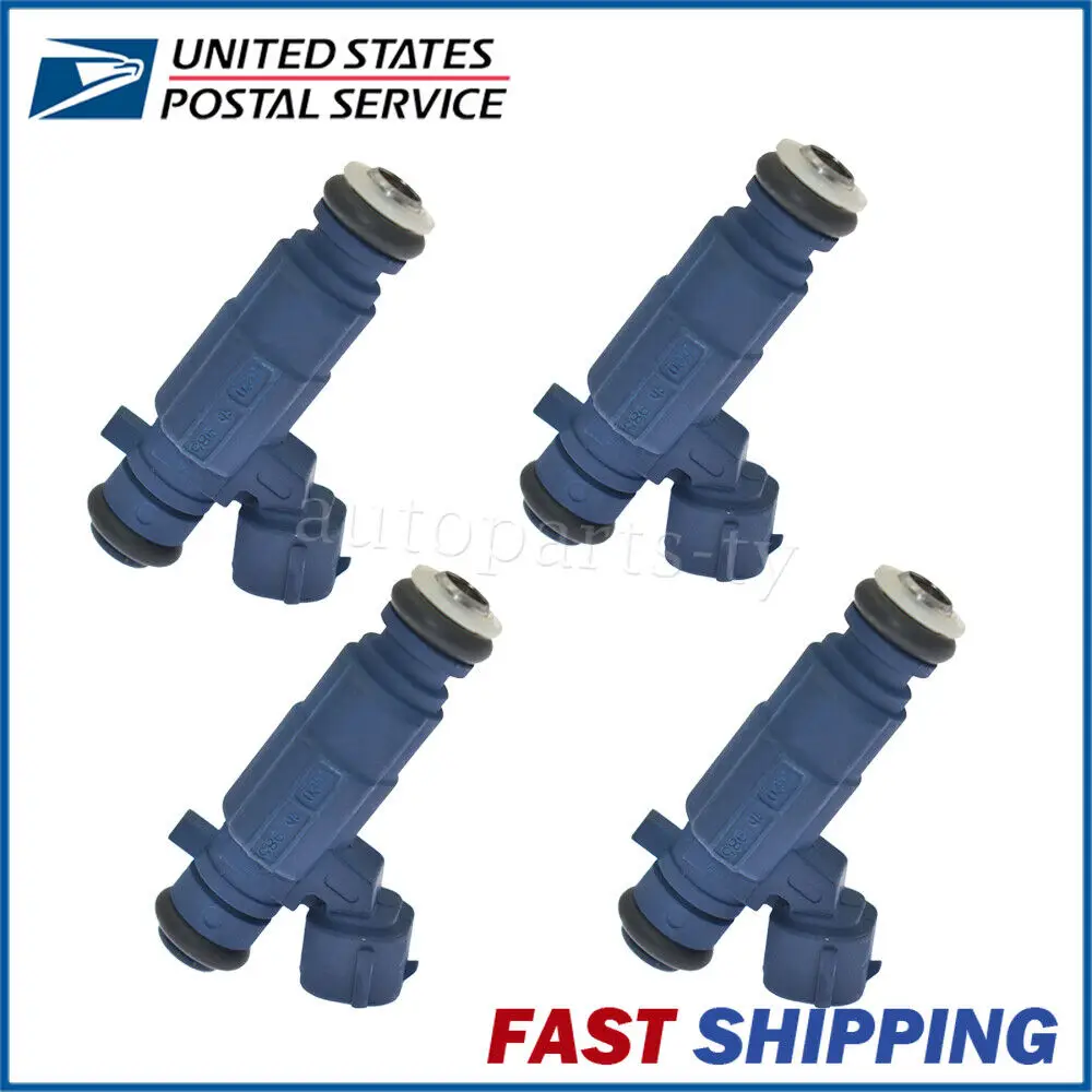 4PCS Fuel Injectors Nozzle For 2010 2011 Kia Soul 1.6L L4  #35310-2B000