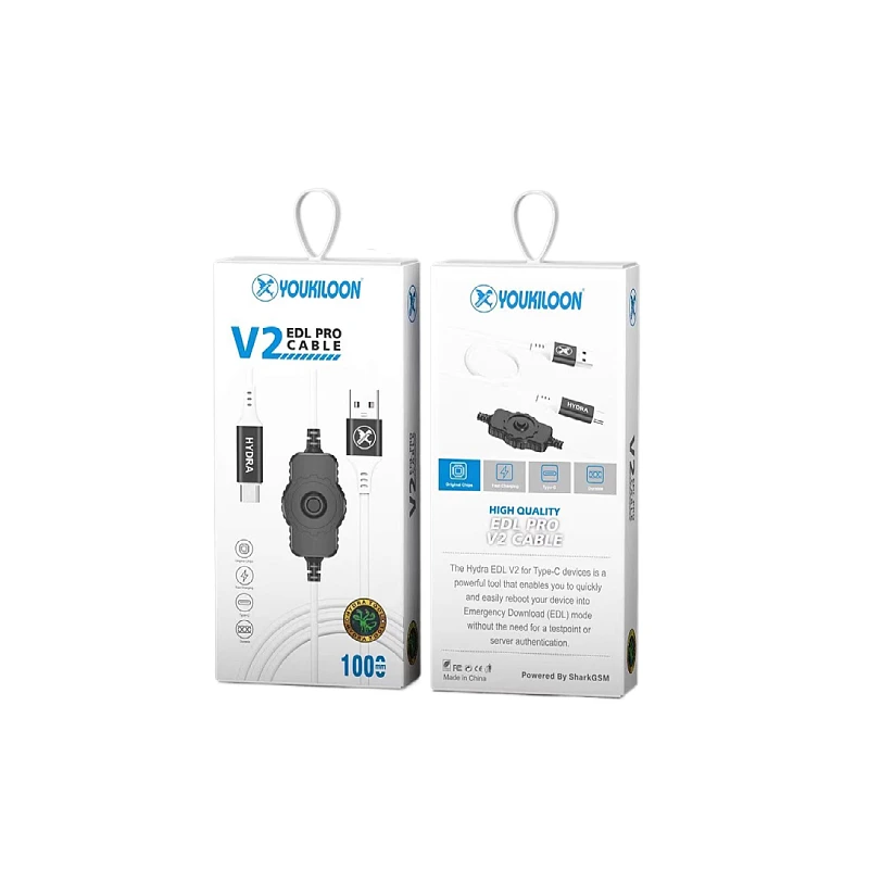 2025 NOUVEAU câble USB HYDRA V2 EDL PRO Type-C pour Hydra Dongle