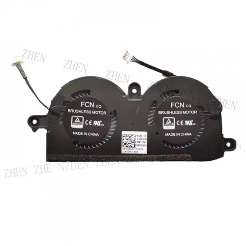 Y For Dell DELL XPS 13 9370 9380 9390 P82G 9305 7390 0980WH CPU Cooling Fan