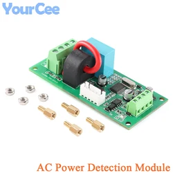 KW_ACTST 5A 10A isolamento 220V AC misurazione dell'energia elettrica tensione di corrente modulo scheda di acquisizione alimentazione trasmettitore Modbus