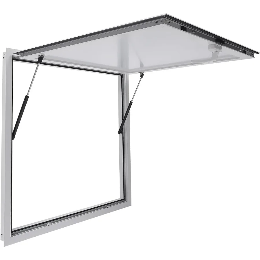 

Концессионное окно для пищевых грузовиков 36 Вт x 36 В Оконночное окно для обслуживания пищевых грузовиков с ручкой двери тента Идеально подходит для мобильных общественного питания C