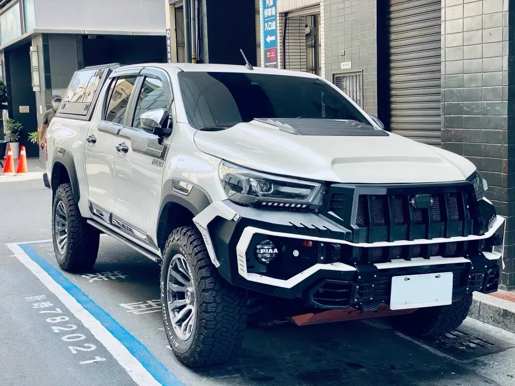 2015 Toyotas Hilux Revo Carbon Fiber Hood Gr Body Kit Accessories Pick Truck Car Engine Bonnet Auto Body Toyotas Engine Hood