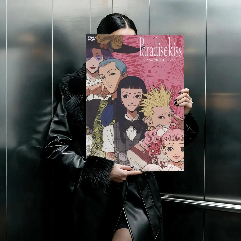 Anime P-Paradise kiss Poster HD Art Sticky Wall Waterproof Home