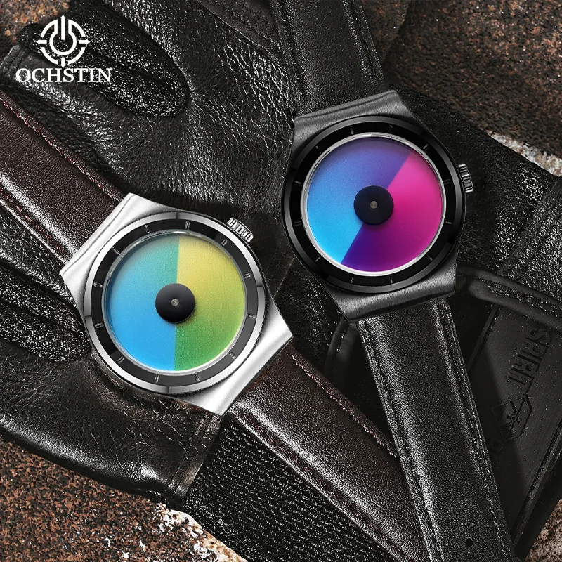OCHSTIN New Legendary Series Watches Man Japanese Movement Wristwatch Leather Strap Waterproof Special Minimalist Wristwatch
