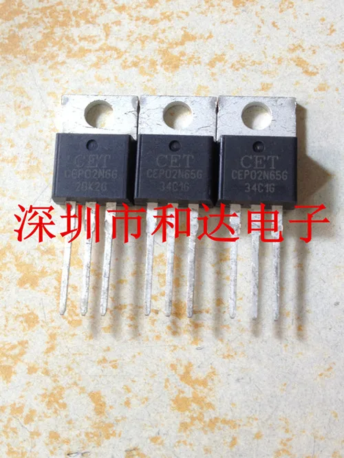 10 unidades CEP02N65G