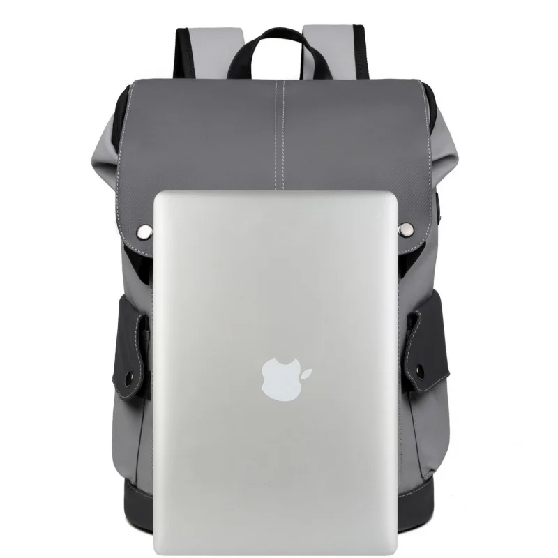 Mechanical Style Business Backpack Trendy Business Short-Distance Commuter Men's Backpack Large Capacity Travel Computer Bag Bac