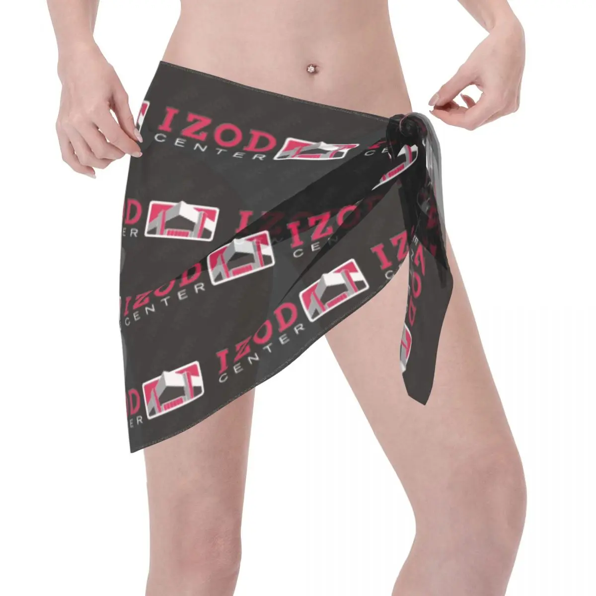 Personalizado para roupa de banho i-izodes feminino curto sarongs praia envoltório feminino praia bikini envoltório sarongs maiô coverups