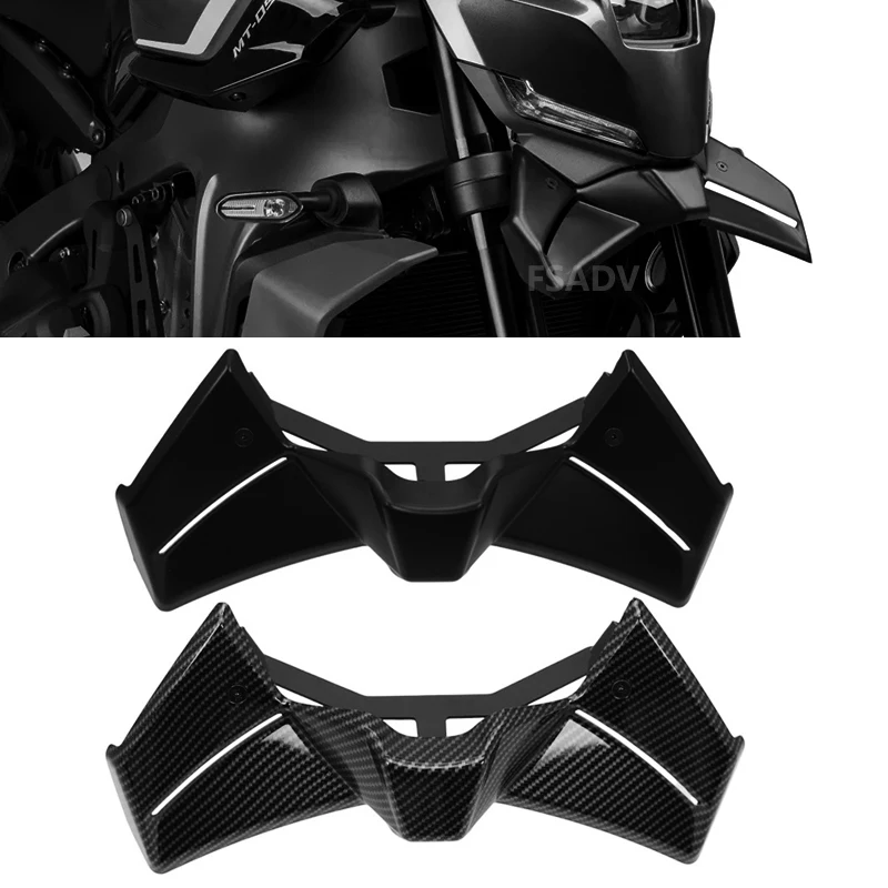 

Подходит для YAMAHA MT-09 MT09 MT 09 SP 2024 2025 мотоцикла, крыло переднего колеса, клюв, удлинитель носового конуса, крышка спойлера