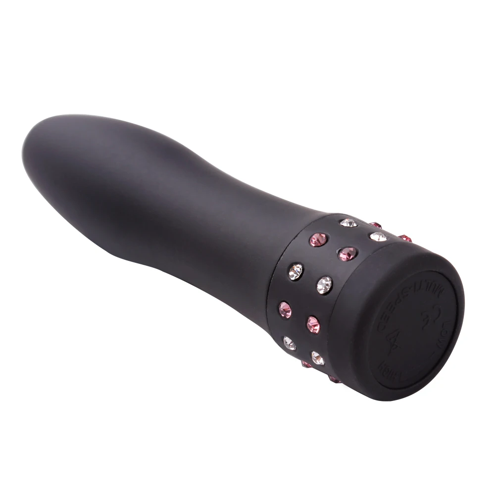 IKOKY Multispeed Diamond Bullet Vibrator Dildo G-Spot Massager Sex Toys for Woman Female Magic Vibrating AV Stick Adult Products