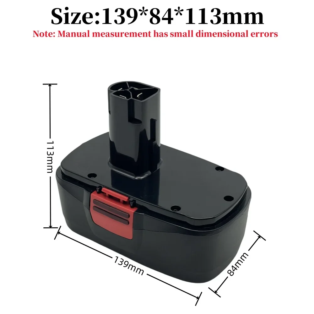 19.2v 6000mah para artesão ferramenta elétrica bateria ni-mh bateria recarregável substituição pp2011 pp2030 130156001 130279005