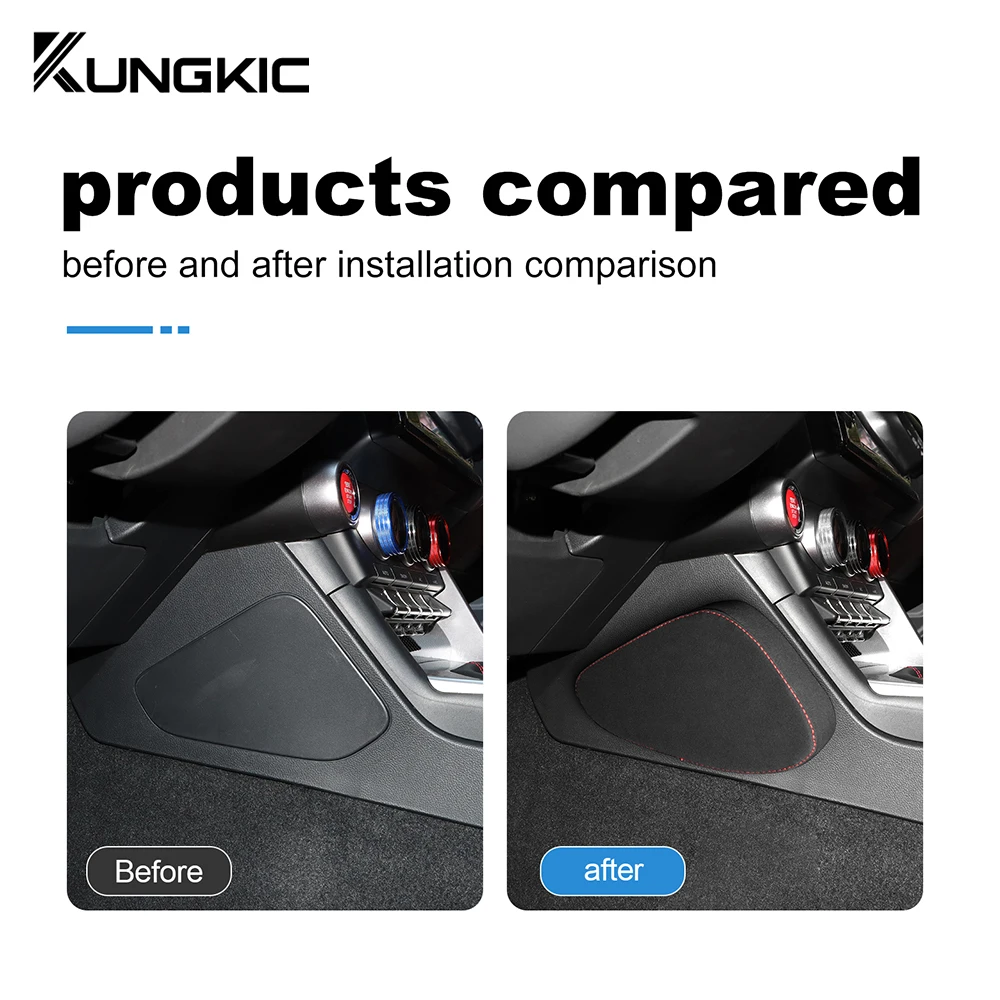 Car Knee Pad Support Cushion Protective High-density sponge for Subaru BRZ Toyota GR86 2021 2022 2023  Interior Accessories