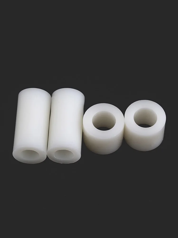 ABS Insulation Isolation Column Plastic Cushion Through Column Nylon Sleeve Round Hole High Column Washer Pillar Spacer