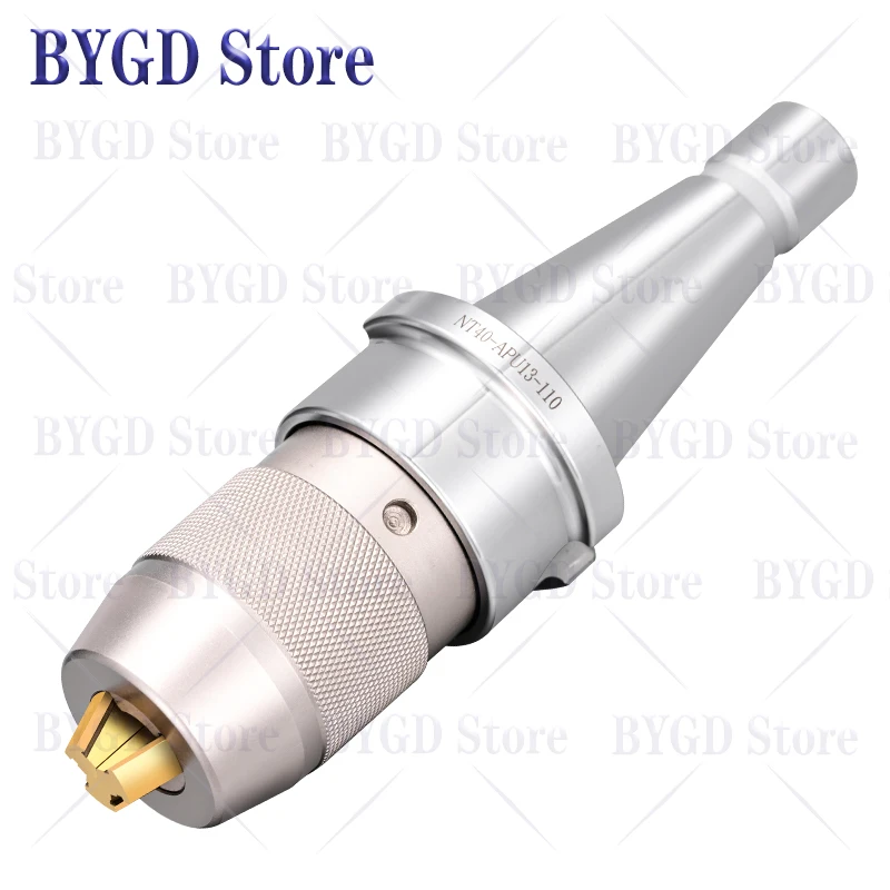 BYGD NT NT30 NT40 NT50 ISO40 APU APU08 APU13 APU16 drill chuck tool holder bracket tool automatic rotary drill chuck collet