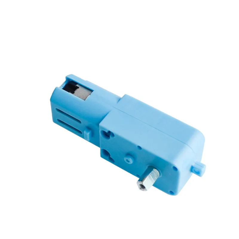 Robot Smart Car Metal Gear Reduction Motor Blue TT Motor 1:90 Single Axis/Dual Axis