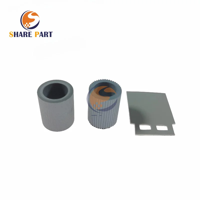New Rubber Kit ADF Separation Pad Rubber Pickup Roller Rubber L2685A L2685-60001 L2686A for HP Scanjet N9120 HP9120 Printer Part