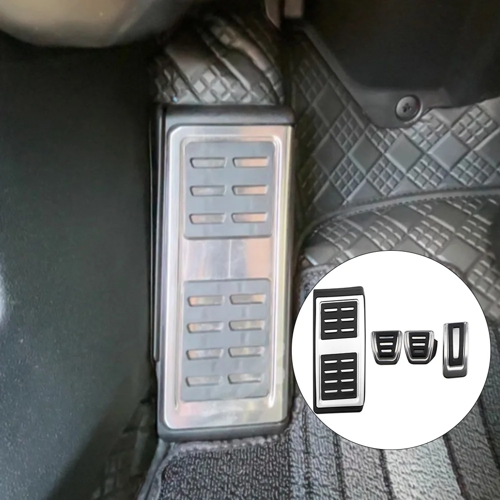 for custom Fit Car Pedals For A3 Stainless Steel Pedals Easy Installation Process Improved Safety Control Modern Sporty Design
