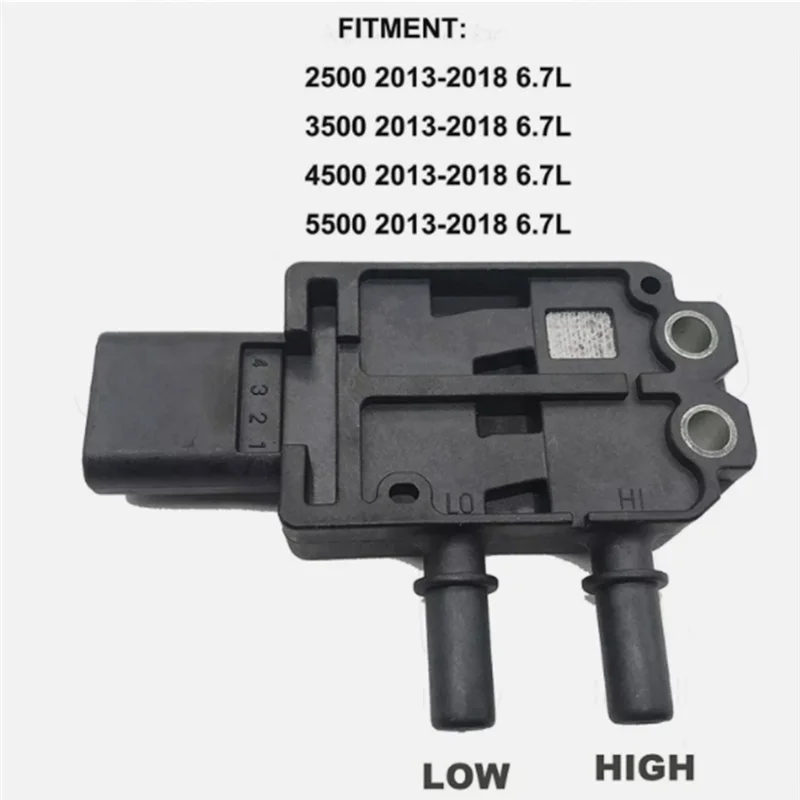 L37A-68085750AB Sensor Tekanan Diferensial Gas Buang Mobil untuk Dodge Ram 2013-2017 2500 3500 4500 5500 6.7L