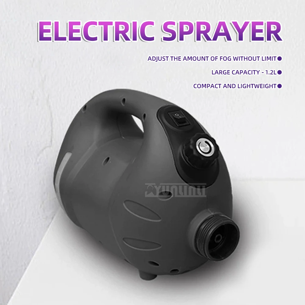 

Портативный электрический распылитель для дезинфекции и стерилизации распылителя для зоомагазина в аэропорту отеля - компактный дорожный размер