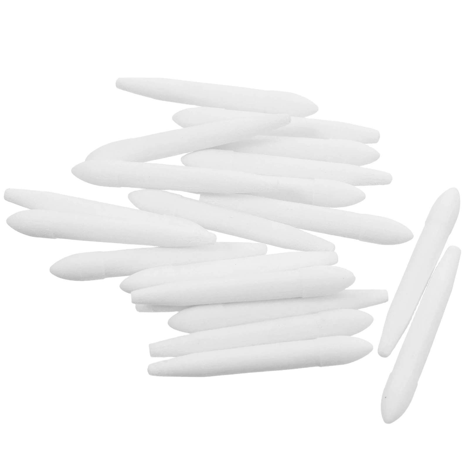 

20 Pcs Marker Replacement Nibs Fine Replaceable Acrylic Brush Pen White Tips Paint