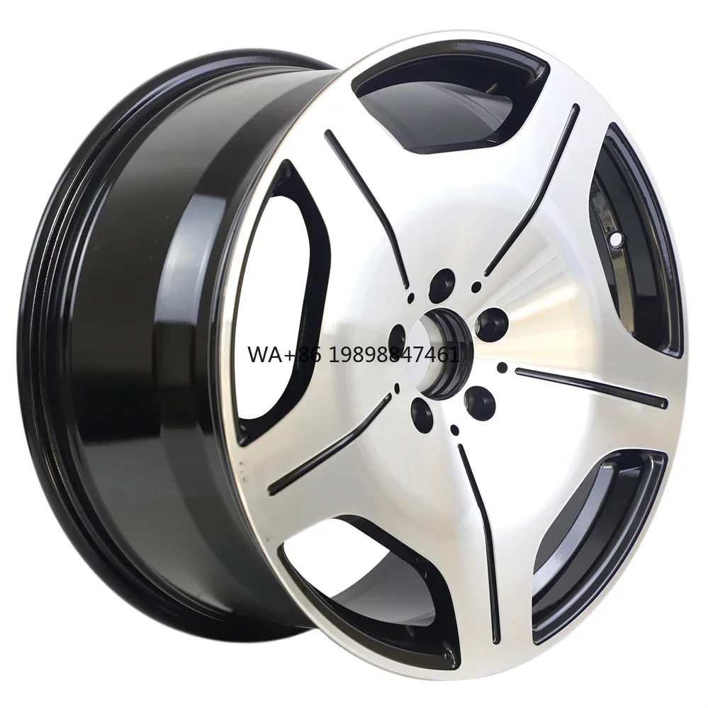 

19 Inch Mercedes S550 S600 Maybach Style Polished Alloy Wheels New Condition for Audi with 5x112 PCD 5x120 PCD 30mm 40mm ET