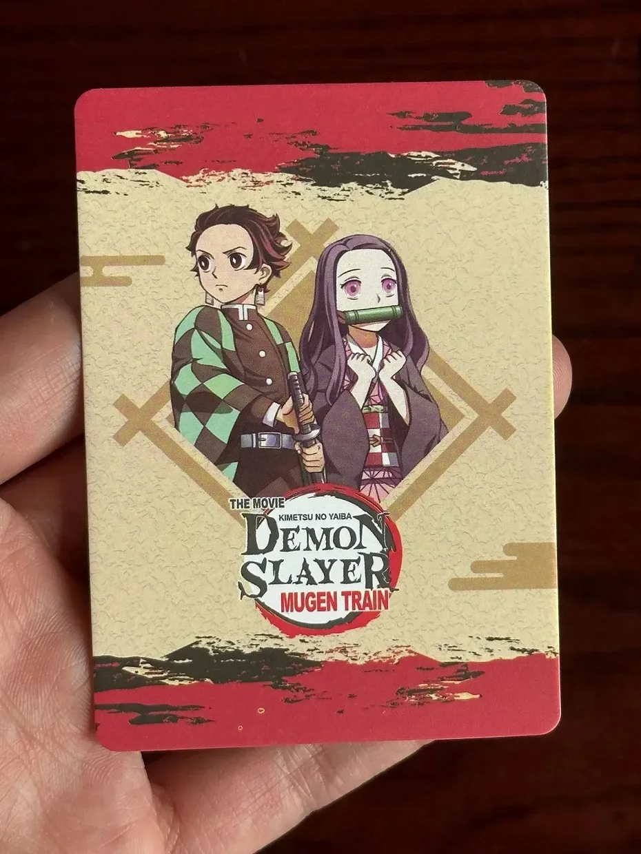 Flash Demon Slayer Cards Mugen Train SSP Card Ultra Rare Card Tanjirou Kamado Nezuko Character Collection Card – Detail 8