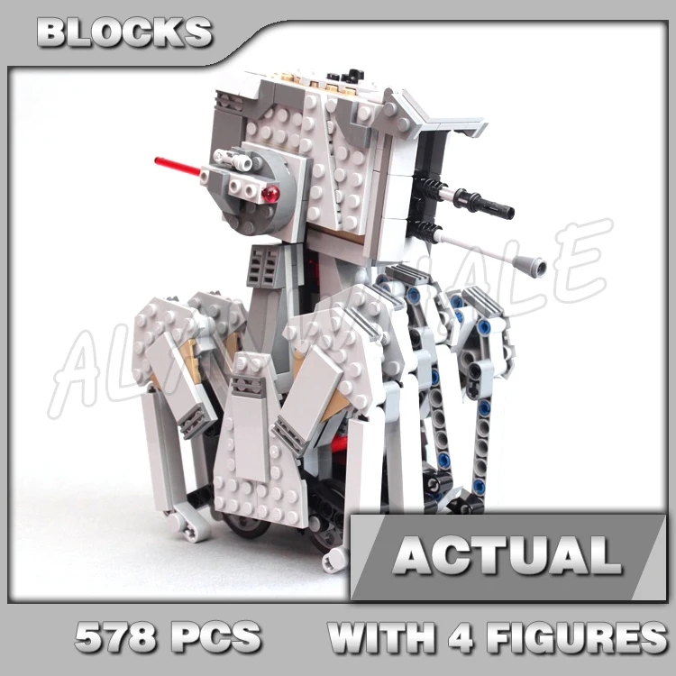 

578pcs Space Plan armored First Order Heavy Scout Walker Resistant Trooper 10899 Building Blocks Toy Compatible With Model