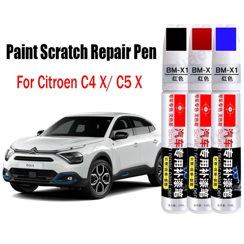 Car Paint Repair Pen for Citroen C4 X C5 X Paint Fixer Repair Touch-Up Car Paint Care Accessories