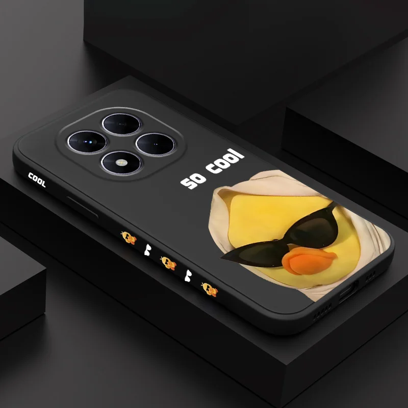 

Pout Rubber Duck Phone Case For Xiaomi Poco F7 X7 X6 F6 M6 M5 M5S F5 X5 F4 X4 M4 F3 M3 X3 Pro 4G 5G GT Silicone Cover