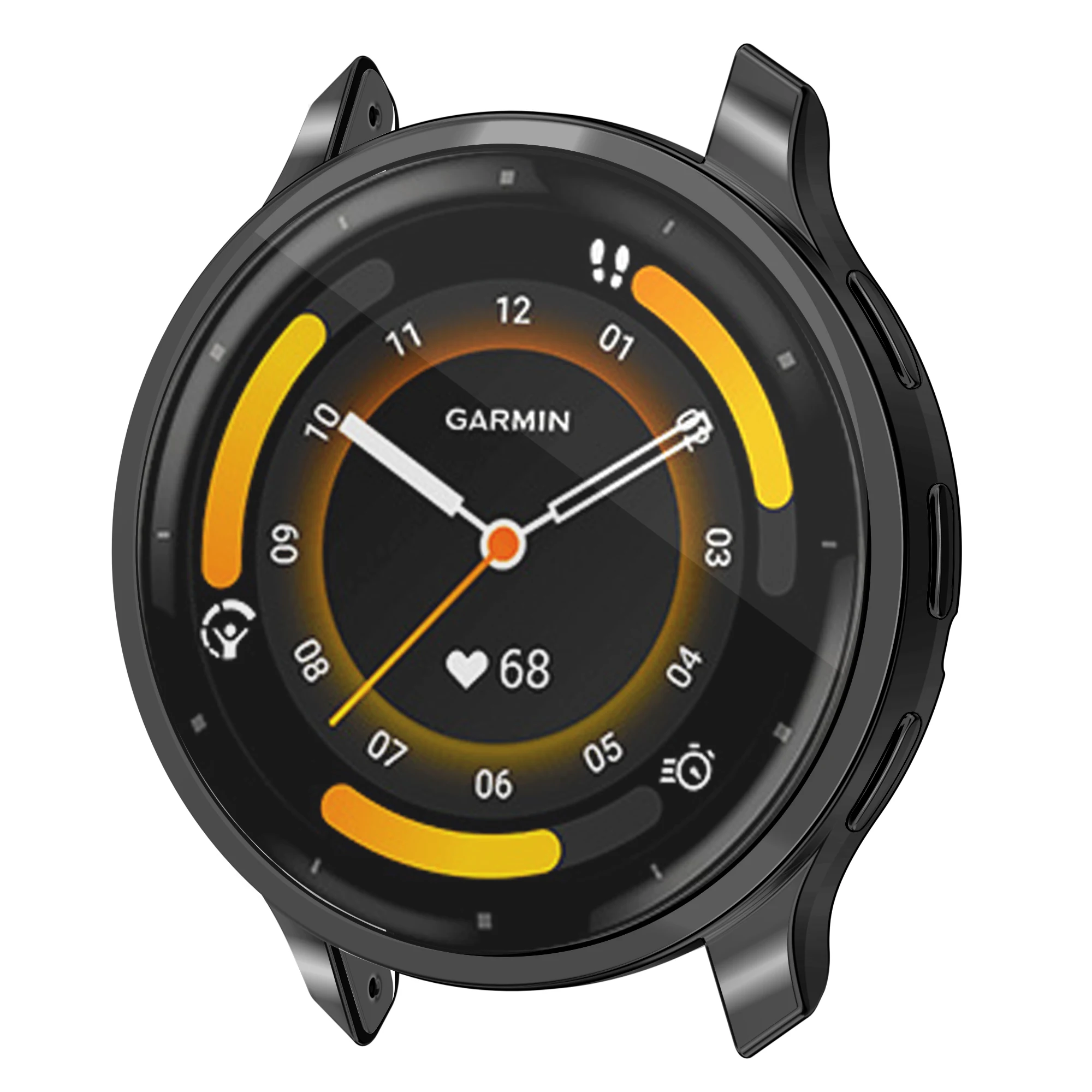 TPU-Schutzhülle für Garmin Venu 3S 3 2S 2 plus, Schutzrahmen, weiche Silikonhülle für Garmin Vivoactive 4S/4 Uhrengehäuse