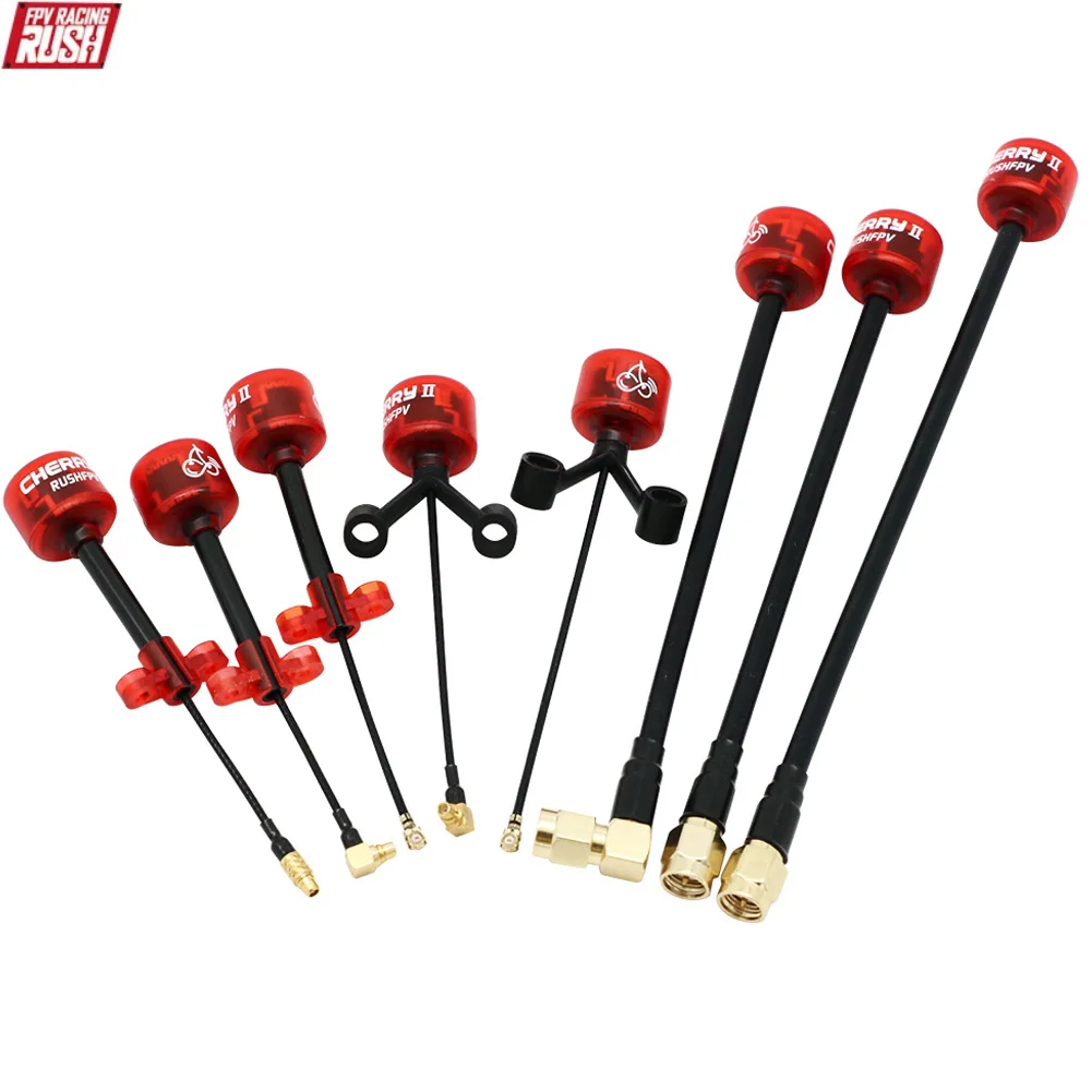 RUSHFPV Cherry 2 II 5.8G LDS 1.8dBi LHCP/RHCP FPV Antenna SMA for FPV Freestyle Analog Digital Drones