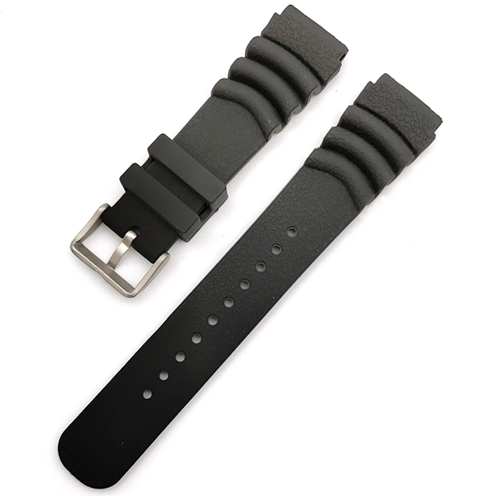 Polsband voor Seiko 20mm 22mm 24mm Diver Rubber Horlogeband Siliconen Sportarmband voor Seiko SKX007/009 voor Casio Watch2028
