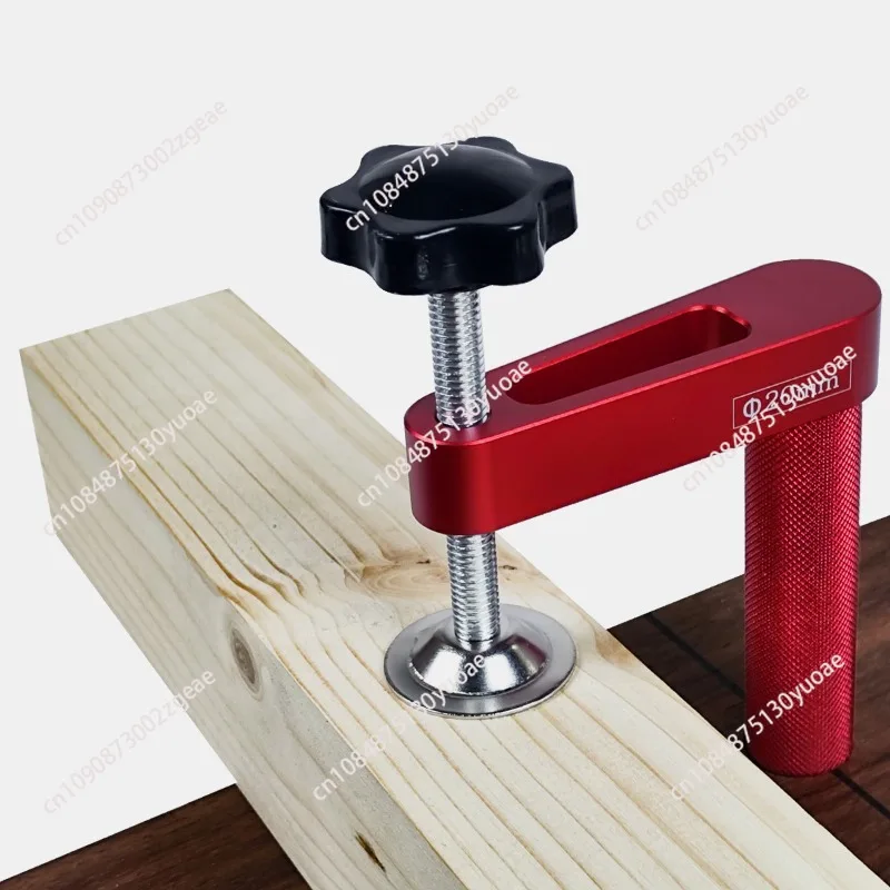 Woodworking Quick Press Desktop Press Plate, Pressing Clip, Manual Clamping, Aluminum Alloy Accessories, Workbench DIY ToIY tool