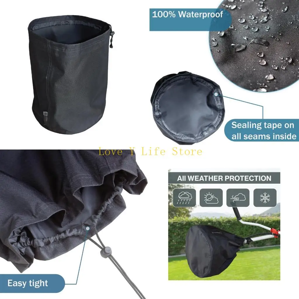 

L74C 3Pcs Adjustable Rope Tie System Protector Engine Cover for Trimmer and Chainsaws